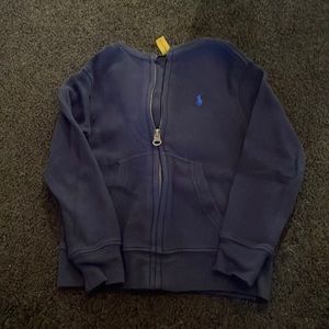 Polo Ralph Lauren zip up hoodie.